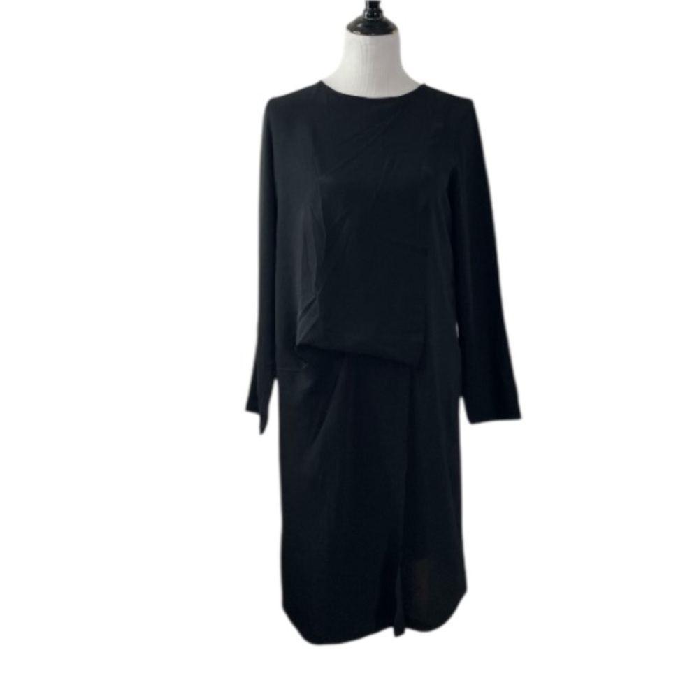 Oska Layered Wrap Dress